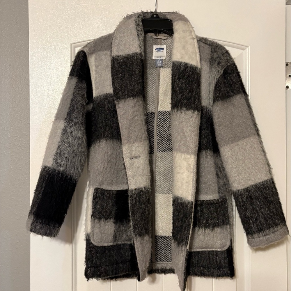 Old Navy kids coat, size large (10-12), lightly worn